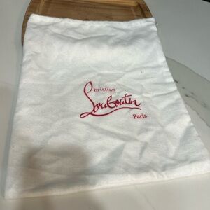 Christian Louboutin Drawstring Dust Bag 11x14 Inches Wallet, Purse, Shoes